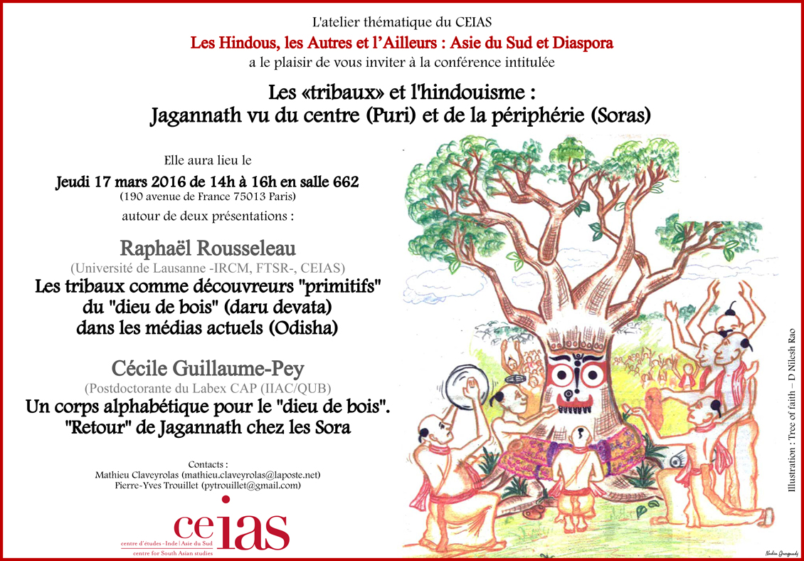 Les «tribaux» et l'hindouisme : Jagannath vu du centre (Puri) et de la périphérie (Soras)